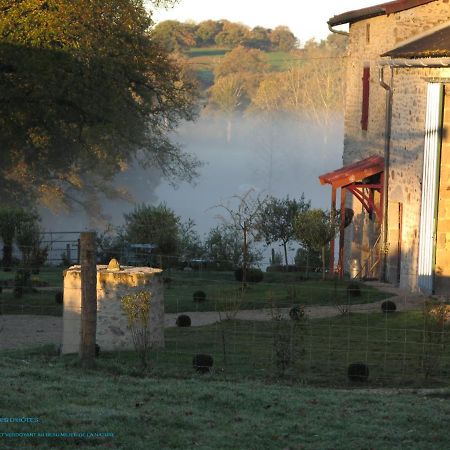 La Ferme De Pomereix Le Dorat Exteriör bild