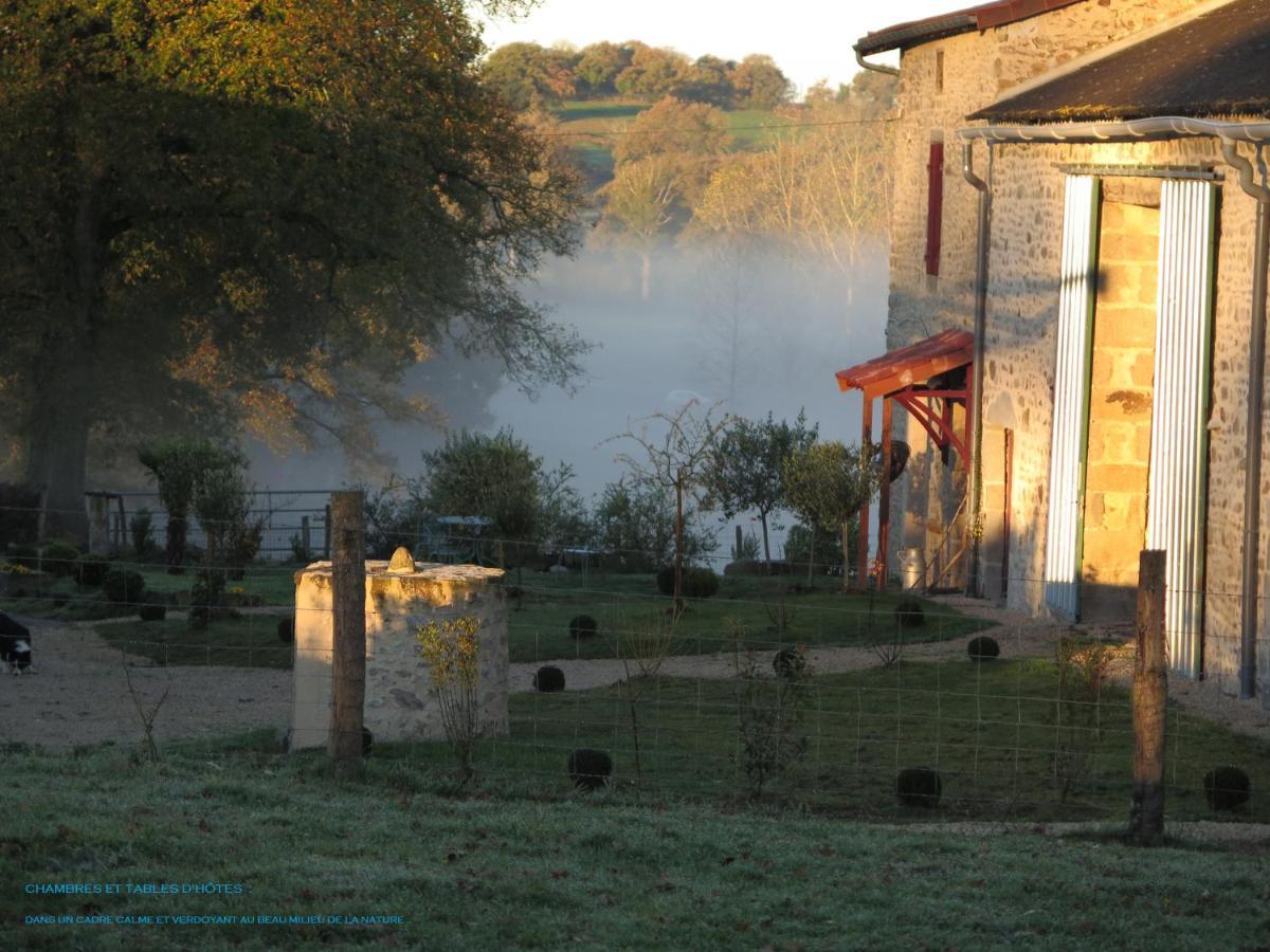 La Ferme De Pomereix Le Dorat Exteriör bild