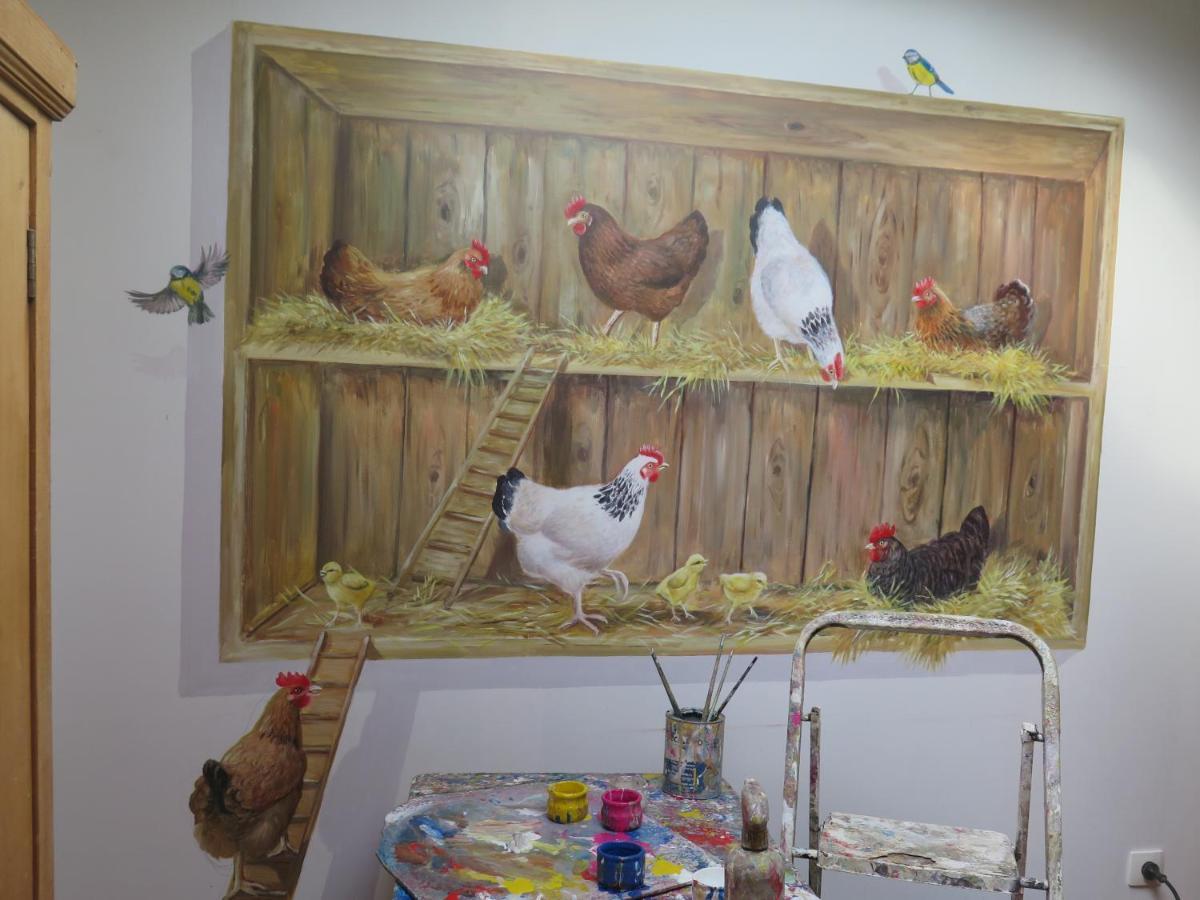 La Ferme De Pomereix Le Dorat Exteriör bild